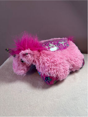 Pillow Pets Sleeptime Lites Unicorn Pink Plush Light Up Pillow
